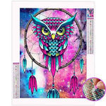 Broderie Diamant Attrape Rêve Hibou - Vignette | My Diamond Painting