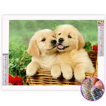 Broderie Diamant Bébé Chien - Vignette | My Diamond Painting