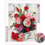 Broderie Diamant Bouquet de Roses - Vignette | My Diamond Painting