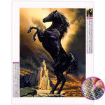 Broderie Diamant Cheval qui Cabre - Vignette | My Diamond Painting