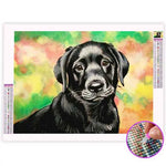 Broderie Diamant Chien Noir - Vignette | My Diamond Painting