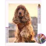 Broderie Diamant Cocker - Vignette | My Diamond Painting