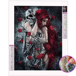 Broderie Diamant Couple Squelette - Vignette | My Diamond Painting