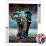 Broderie Diamant Éléphant Moderne - Vignette | My Diamond Painting
