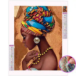 Broderie Diamant Femme Africaine | My Diamond Painting