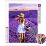 Broderie Diamant Femme Bohème - Vignette | My Diamond Painting