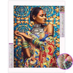 Broderie Diamant Femme Hindoue - Vignette | My Diamond Painting