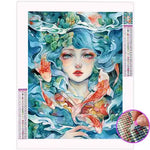 Broderie Diamant Femme Manga - Vignette | My Diamond Painting