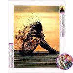 Broderie Diamant Femme Triste - Vignette | My Diamond Painting