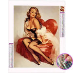 Broderie Diamant Femme Vintage - Vignette | My Diamond Painting