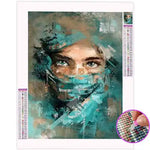 Broderie Diamant Femme Voilée - Vignette | My Diamond Painting