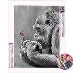 Broderie Diamant Gorille - Vignette | My Diamond Painting