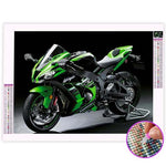 Broderie Diamant Moto Kawasaki - Vignette | My Diamond Painting