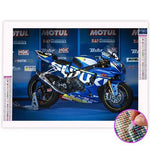 Broderie Diamant Moto Suzuki - Vignette | My Diamond Painting