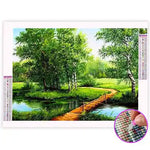 Broderie Diamant Nature Verte - Vignette | My Diamond Painting