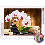 Broderie Diamant Orchidée Galet - Vignette | My Diamond Painting