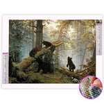 Broderie Diamant Ours - Vignette | My Diamond Painting