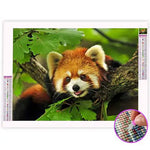 Broderie Diamant Panda Roux - Vignette | My Diamond Painting