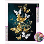 Broderie Diamant Papillon Or - Vignette | My Diamond Painting