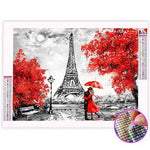 Broderie Diamant Paris Amoureux - Vignette | My Diamond Painting