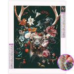 Broderie Diamant Tête de Cerf - Vignette | My Diamond Painting