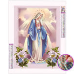 Broderie Diamant Vierge Marie - Vignette | My Diamond Painting