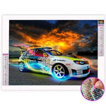 Broderie Diamant Voiture de Course - Vignette | My Diamond Painting