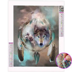 Broderie Diamant Attrape Rêve Loup - Vignette | My Diamond Painting