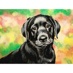 Broderie Diamant Chien Noir - Vignette | My Diamond Painting