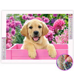 Broderie Diamant Chiot - Vignette | My Diamond Painting