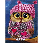 Broderie Diamant Chouette - Vignette | My Diamond Painting