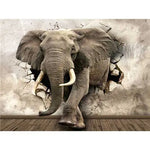 Broderie Diamant Éléphant 3D - Vignette | My Diamond Painting