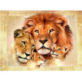 Diamond Painting Famille Lion | My Diamond Painting