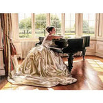 Broderie Diamant Femme au Piano - Vignette | My Diamond Painting