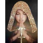 Broderie Diamant Femme qui Prie - Vignette | My Diamond Painting
