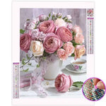 Broderie Diamant Fleur Rose - Vignette | My Diamond Painting