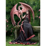 Broderie Diamant La Princesse au Dragon - Vignette | My Diamond Painting