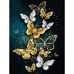 Broderie Diamant Papillon Or - Vignette | My Diamond Painting