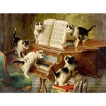 Broderie Diamant Piano et Chat - Vignette | My Diamond Painting