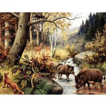 Broderie Diamant Sanglier - Vignette | My Diamond Painting