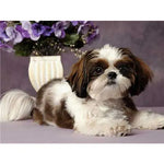 Broderie Diamant Shih Tzu - Vignette | My Diamond Painting