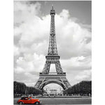 Broderie Diamant Tour Eiffel Noir et Blanc - Vignette | My Diamond Painting