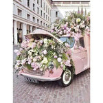 Broderie Diamant Voiture Fleurs - Vignette | My Diamond Painting