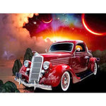 Broderie Diamant Voiture Rouge - Vignette | My Diamond Painting