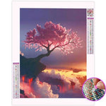 Broderie Diamant Arbre Sakura - Vignette | My Diamond Painting