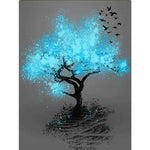 Broderie Diamant Arbre Bleu - Vignette | My Diamond Painting