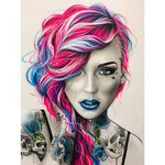 Broderie Diamant Femme Tatouée - Vignette | My Diamond Painting