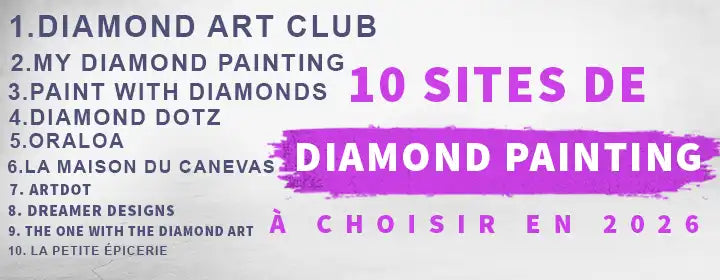 Les 10 meilleurs site de diamond painting en 2026