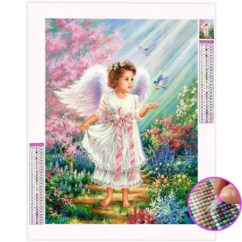 Broderie Diamant Ange Enfant | My Diamond Painting