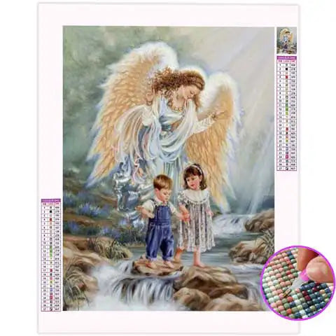 Broderie Diamant Ange Gardien | My Diamond Painting